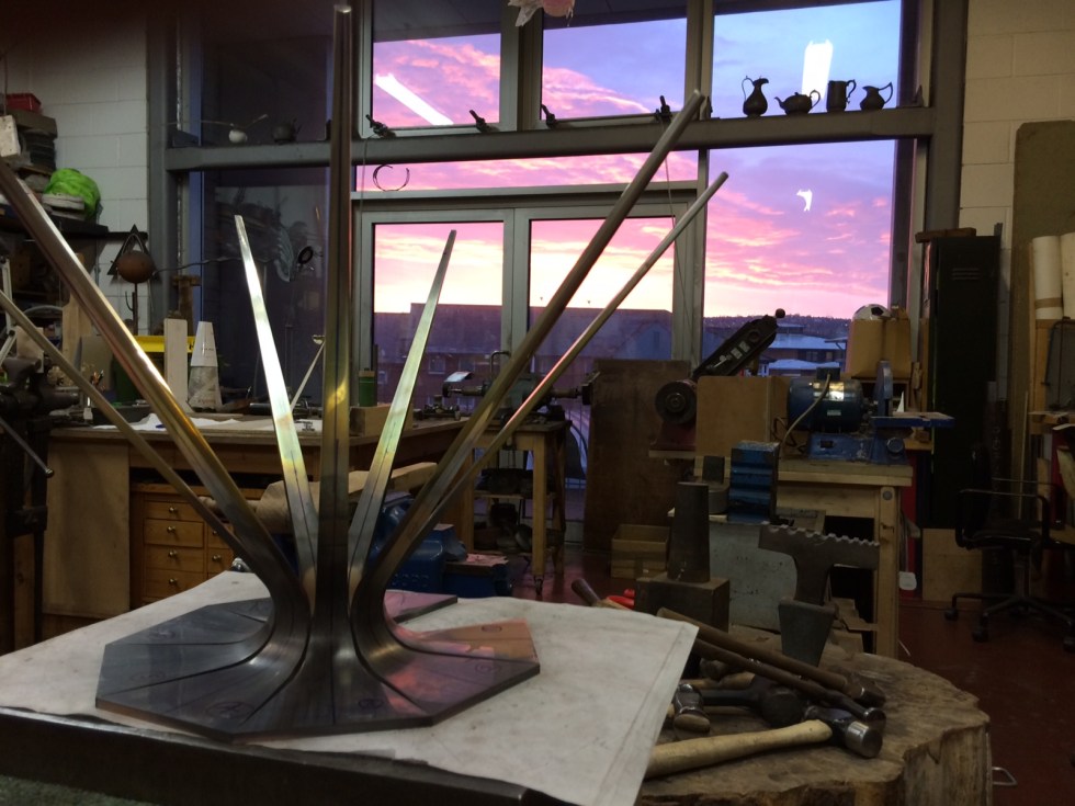 Sunrise over Crown Candelabrum